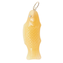Load image into Gallery viewer, Yellow Onyx Swedish Fish