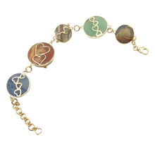 Load image into Gallery viewer, Carved Stone Planet Bracelet