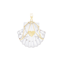 Load image into Gallery viewer, Carved Clear Rock Quartz Shell