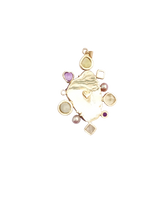 Load image into Gallery viewer, Purple Shell Amethyst Halo