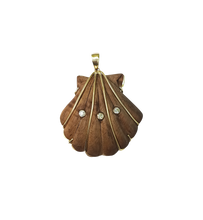 Load image into Gallery viewer, 3 Diamond Carved Walnut Shell