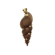 Load image into Gallery viewer, Wooden Spiral Shell