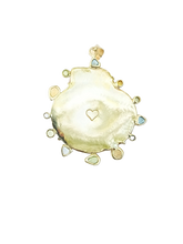 Load image into Gallery viewer, CUSTOM White Shell Pastel Halo