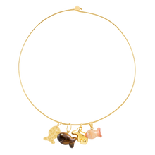 Load image into Gallery viewer, 14k Gold Neck Wire