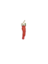 Load image into Gallery viewer, Red Apple Coral Pendant