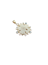 Load image into Gallery viewer, Aquamarine Sand Dollar
