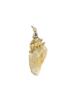 Load image into Gallery viewer, Gold Ball Spiral Shell