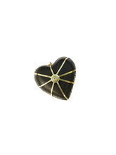 Load image into Gallery viewer, Carved Ebony Heart