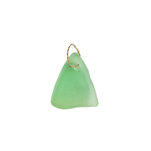 Load image into Gallery viewer, Green Beach Glass Pendant