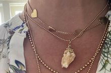 Load image into Gallery viewer, Gold Ball Spiral Shell