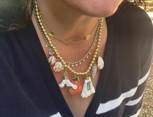 Load image into Gallery viewer, Multiple Shell Charm Necklace