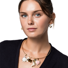 Load image into Gallery viewer, Heart Dangle Earrings