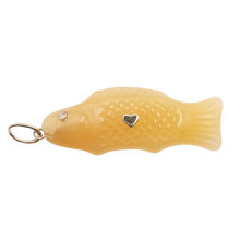 Load image into Gallery viewer, Yellow Onyx Swedish Fish