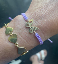 Load image into Gallery viewer, Penny’s Butterfly Friendship Bracelet