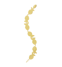 Load image into Gallery viewer, Large Gold Fish Bracelet