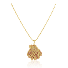 Load image into Gallery viewer, Pink Lion’s Paw Pendant
