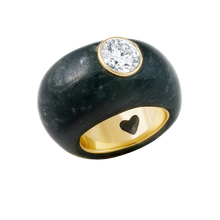 Load image into Gallery viewer, Carved Stone Ring