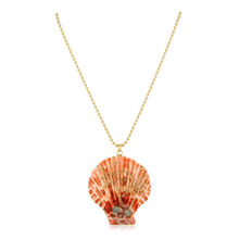 Load image into Gallery viewer, Palm Tree Scallop Shell