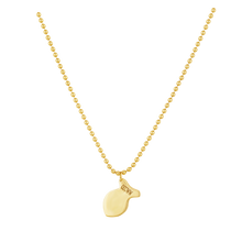 Load image into Gallery viewer, 14k Gold Puffy Fish Pendant