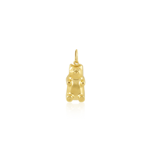 Load image into Gallery viewer, Gold Gummy Bear Pendant