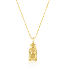 Load image into Gallery viewer, Gold Gummy Bear Pendant