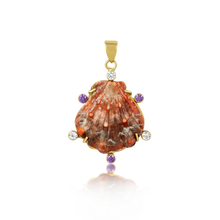 Load image into Gallery viewer, Lion's Paw Amethyst Halo