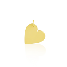 Load image into Gallery viewer, 14k Gold Floating Heart Charm