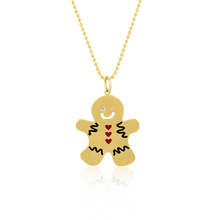Load image into Gallery viewer, Gingerbread Man Pendant