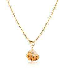 Load image into Gallery viewer, Orange/White Kitten's Paw Charm