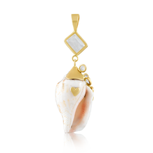 Load image into Gallery viewer, White Spiral Shell