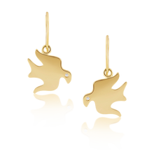 Load image into Gallery viewer, Bird Dangle Earrings
