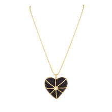 Load image into Gallery viewer, Carved Ebony Heart