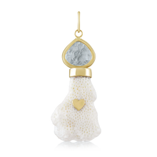 Load image into Gallery viewer, Teardrop Aquamarine Coral