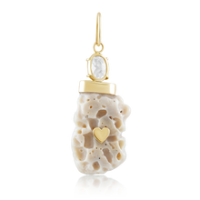 Load image into Gallery viewer, Oval Aquamarine Coral