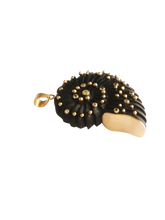 Load image into Gallery viewer, Carved Ebony Ammonite