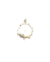 Load image into Gallery viewer, Pink/Yellow Shell Multicolor Halo