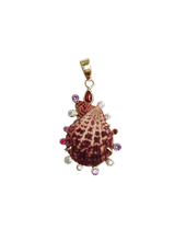 Load image into Gallery viewer, Purple Ombre Shell Halo