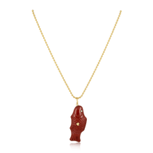 Load image into Gallery viewer, Jasper Swedish Fish Pendant