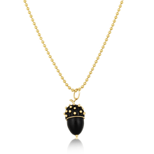 Load image into Gallery viewer, Ebony Acorn Pendants