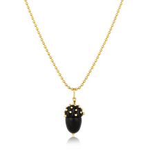 Load image into Gallery viewer, Ebony Acorn Pendants