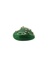 Load image into Gallery viewer, Green Jade Carved Heart Pendant