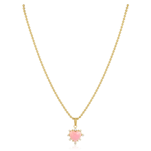 Load image into Gallery viewer, Pink Conch Shell Heart Halo