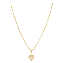 Load image into Gallery viewer, Pink Conch Shell Heart Halo