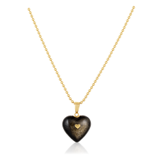 Load image into Gallery viewer, Carved Stone Studded Heart Pendants