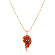 Load image into Gallery viewer, Carved Stone Ammonite Pendants