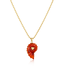 Load image into Gallery viewer, Carved Stone Ammonite Pendants