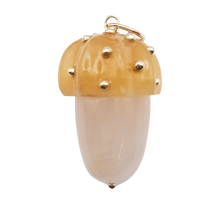 Load image into Gallery viewer, Carved Stone Acorn Pendants
