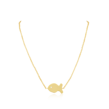 Load image into Gallery viewer, 14k Gold Single Charm Necklace