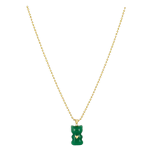 Load image into Gallery viewer, Green Stone Gummy Bear