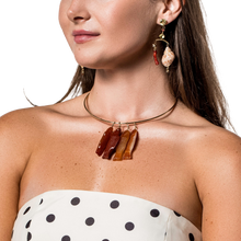 Load image into Gallery viewer, Jasper Swedish Fish Pendant